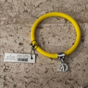 Marc by Marc Jacobs yellow bracelet with charm